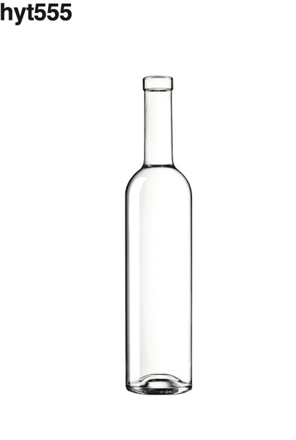 Botella de vodka de cuello largo de 750 ml para vino