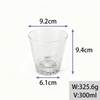 Vaso de whisky Snow Mountain Top de 300 ml